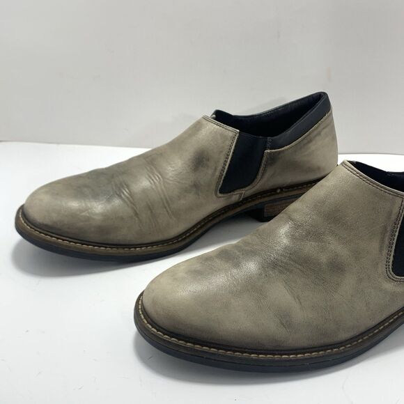 Naot Men’s Director Slip On Leather Gray Black Shoes Size 12-12.5 US main image 5